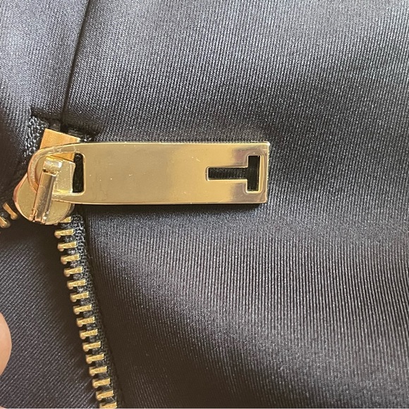 TED BAKER- Iconic Neoprene Skater Dress-BLACK - Picture 7 of 10